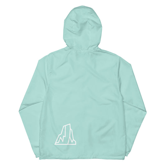 Unisex lightweight zip up windbreaker