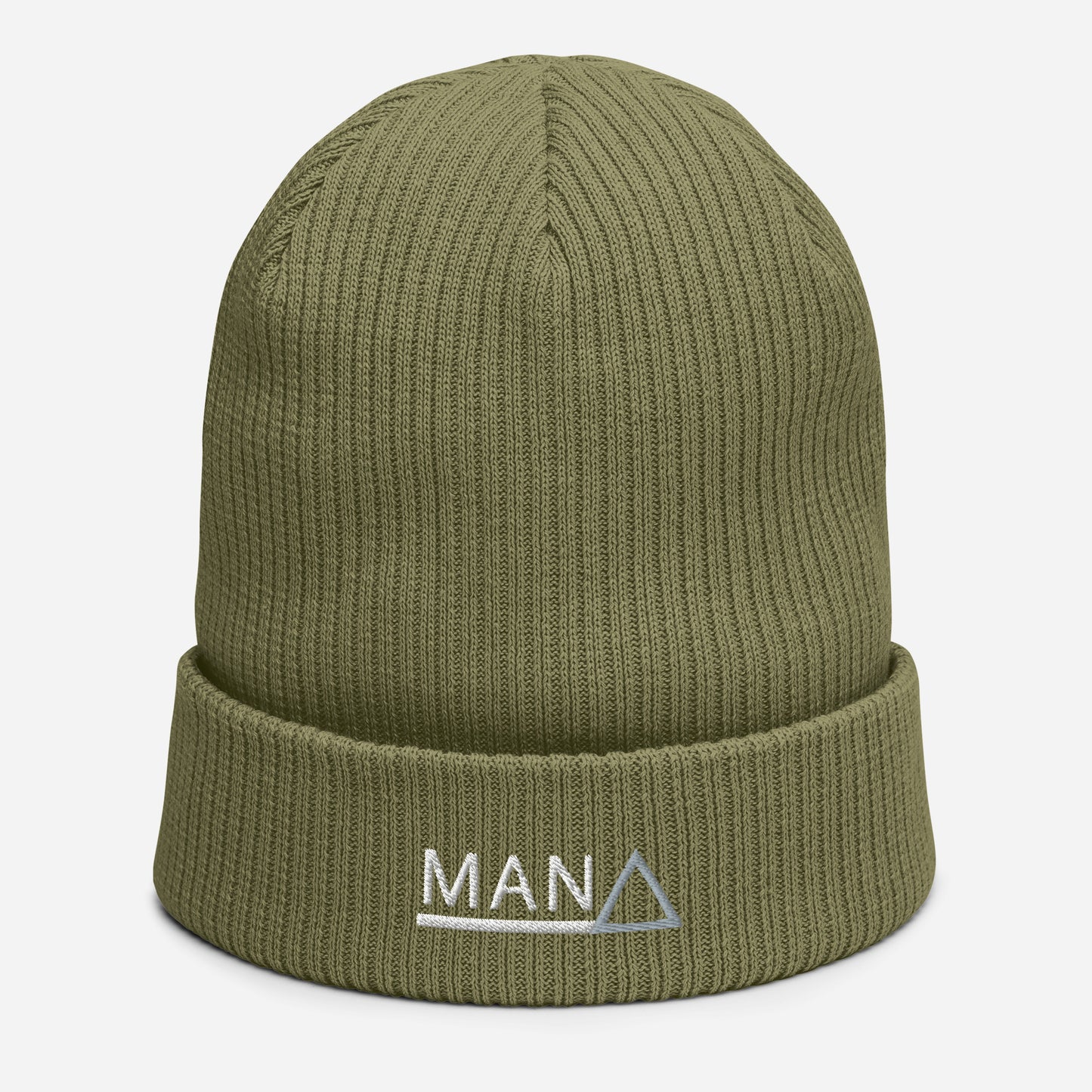 Organic ribbed beanie