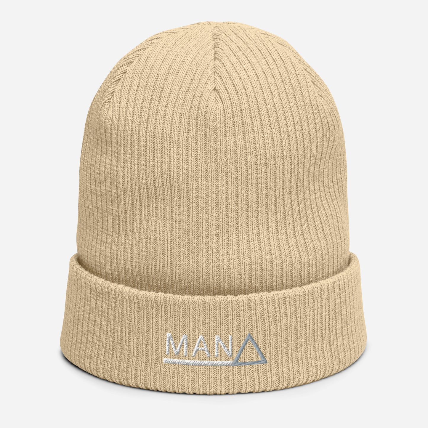 Organic ribbed beanie